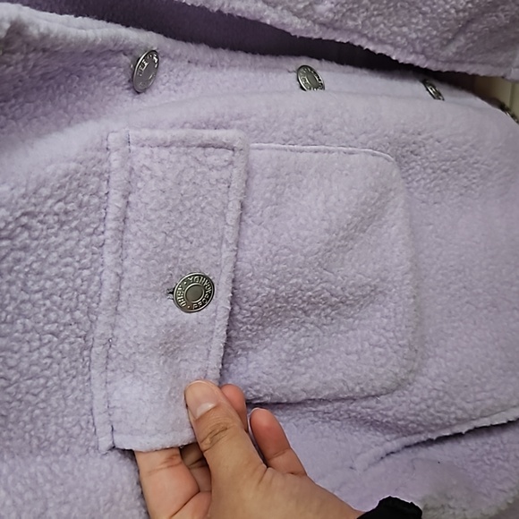 Obey Melanie Fleece Shirt Jacket - Picture 6 of 9